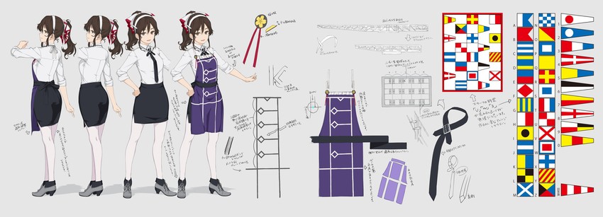 ashigara and ashigara kai ni (kantai collection) drawn by rokuwata_tomoe