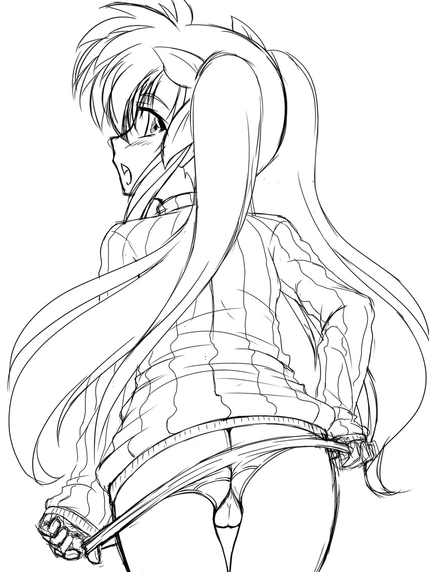 fate testarossa (lyrical nanoha and 1 more) drawn by taro