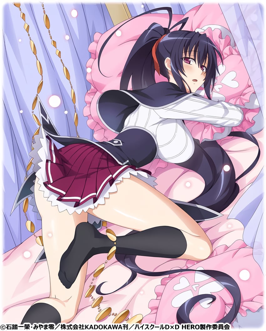 himejima akeno (high school dxd and 1 more) drawn by miyama-zero