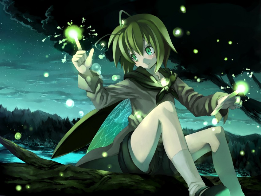wriggle nightbug (touhou) drawn by morino_hon