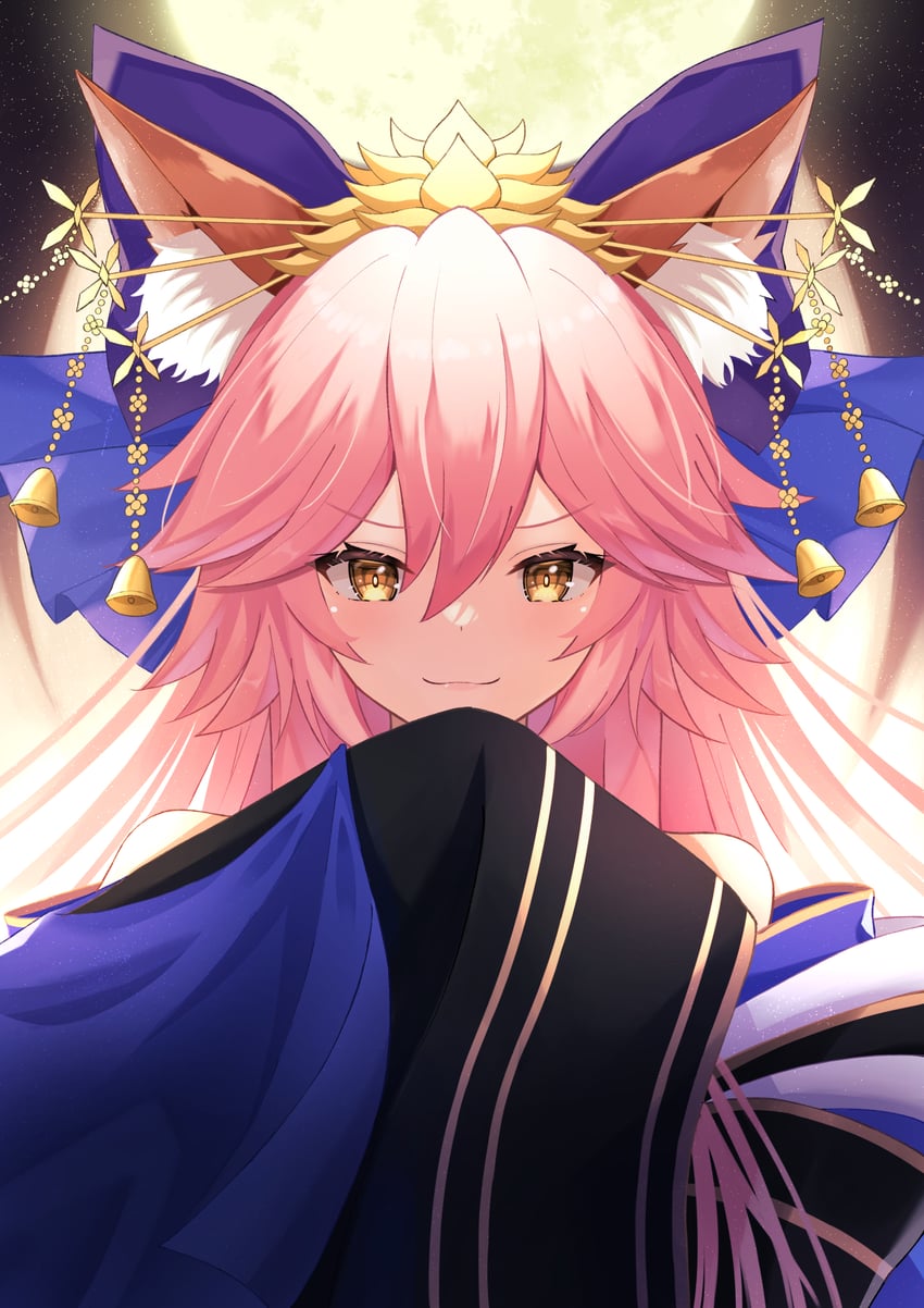 tamamo and tamamo no mae (fate and 1 more) drawn by kodemari_shizuku