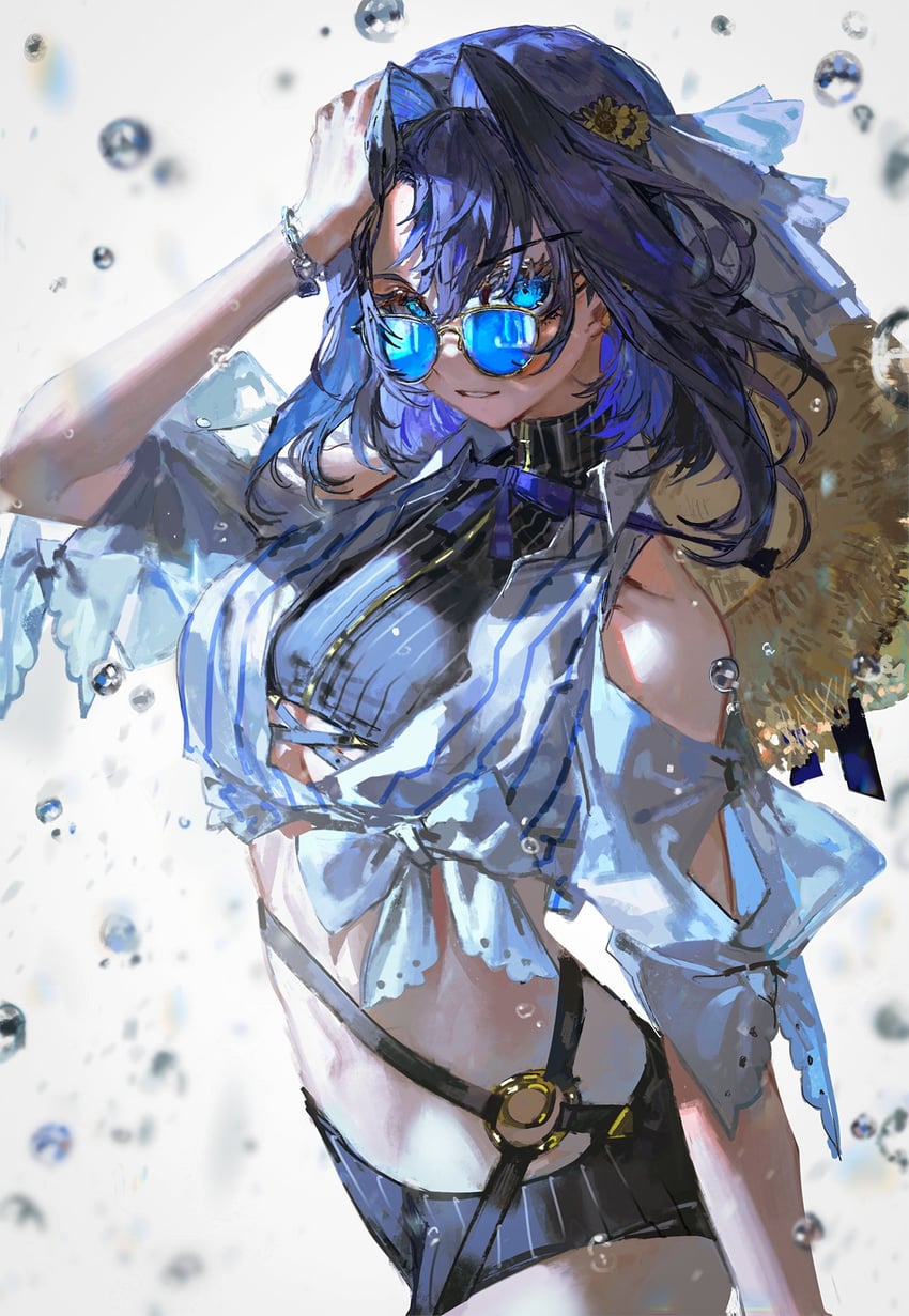 ouro kronii (hololive and 1 more) drawn by quasarcake