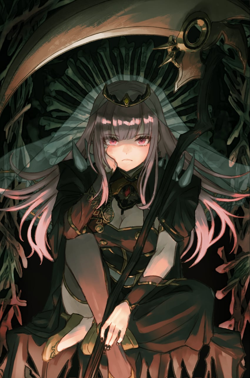 mori calliope (hololive and 1 more) drawn by supa_9_rou