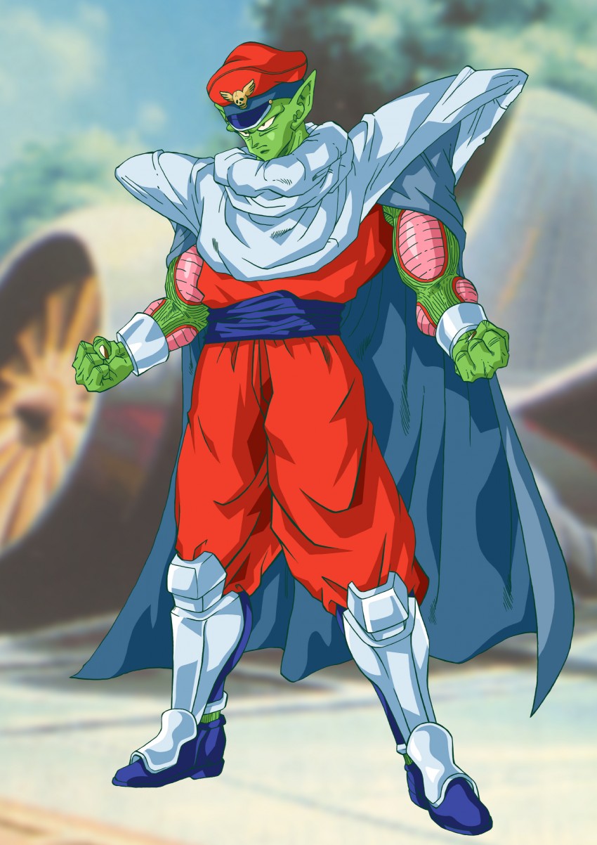 piccolo and m. bison (street fighter and 2 more) drawn by deka_master