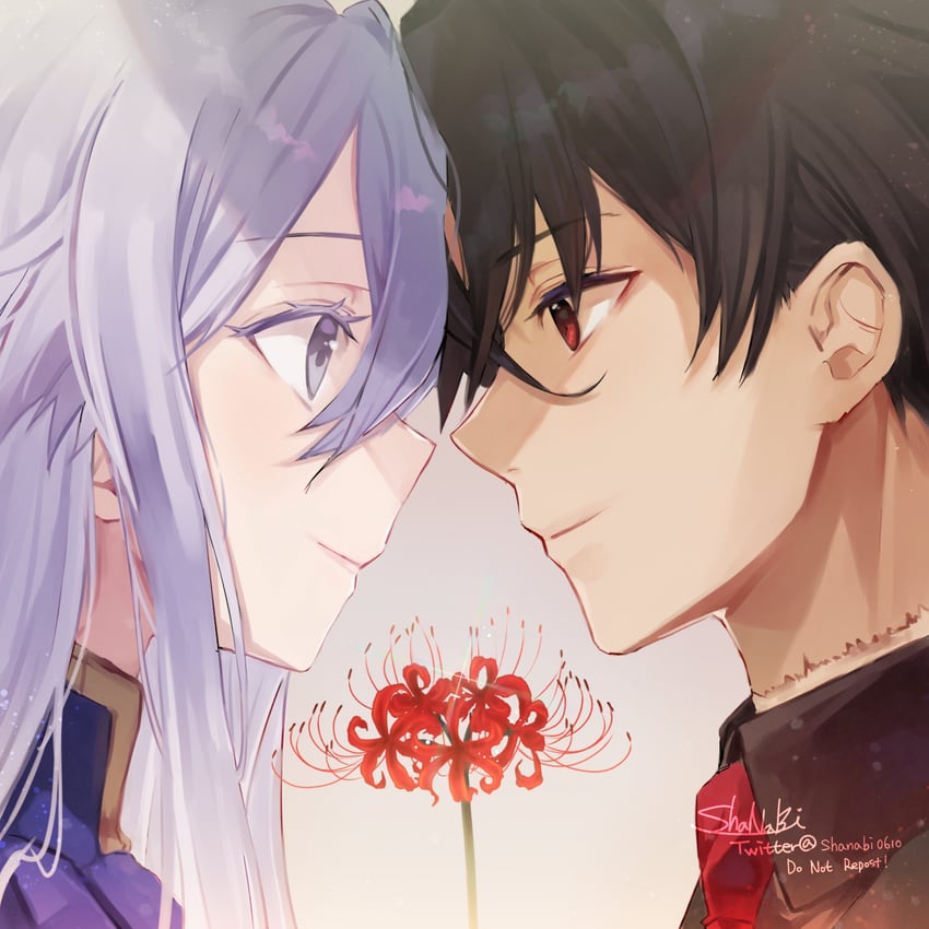 vladilena millize and shinei nouzen (86 -eightysix-) drawn by shanabi0610