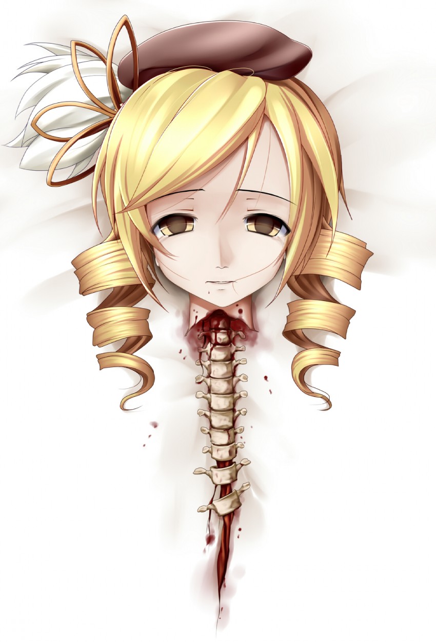 tomoe mami (mahou shoujo madoka magica) drawn by eto_(ikumika)