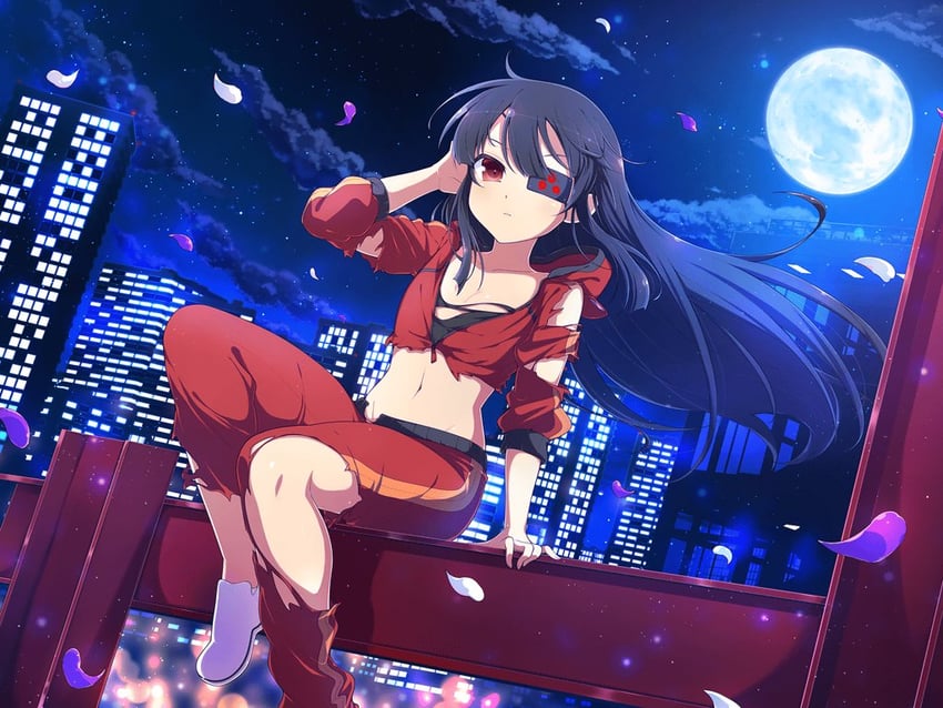 mirai (senran kagura and 2 more) drawn by yaegashi_nan