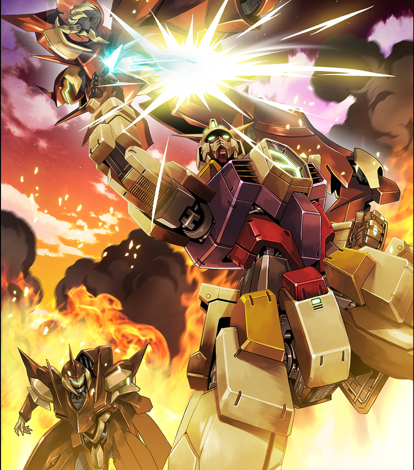 gundam age-1, gundam age-1 normal, and gafran (gundam and 1 more) drawn by platin_(alios)