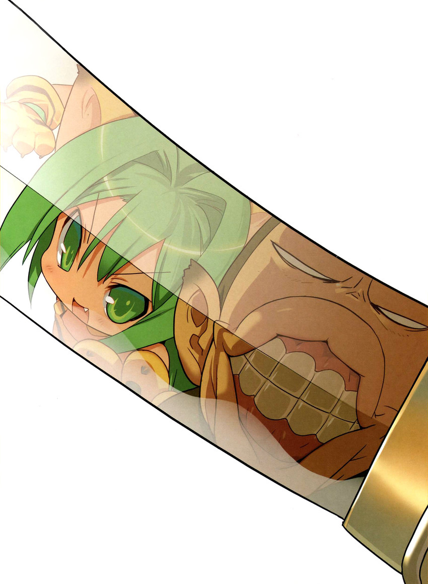 cham cham and paku paku (queen's blade and 2 more) drawn by blade_(galaxist)