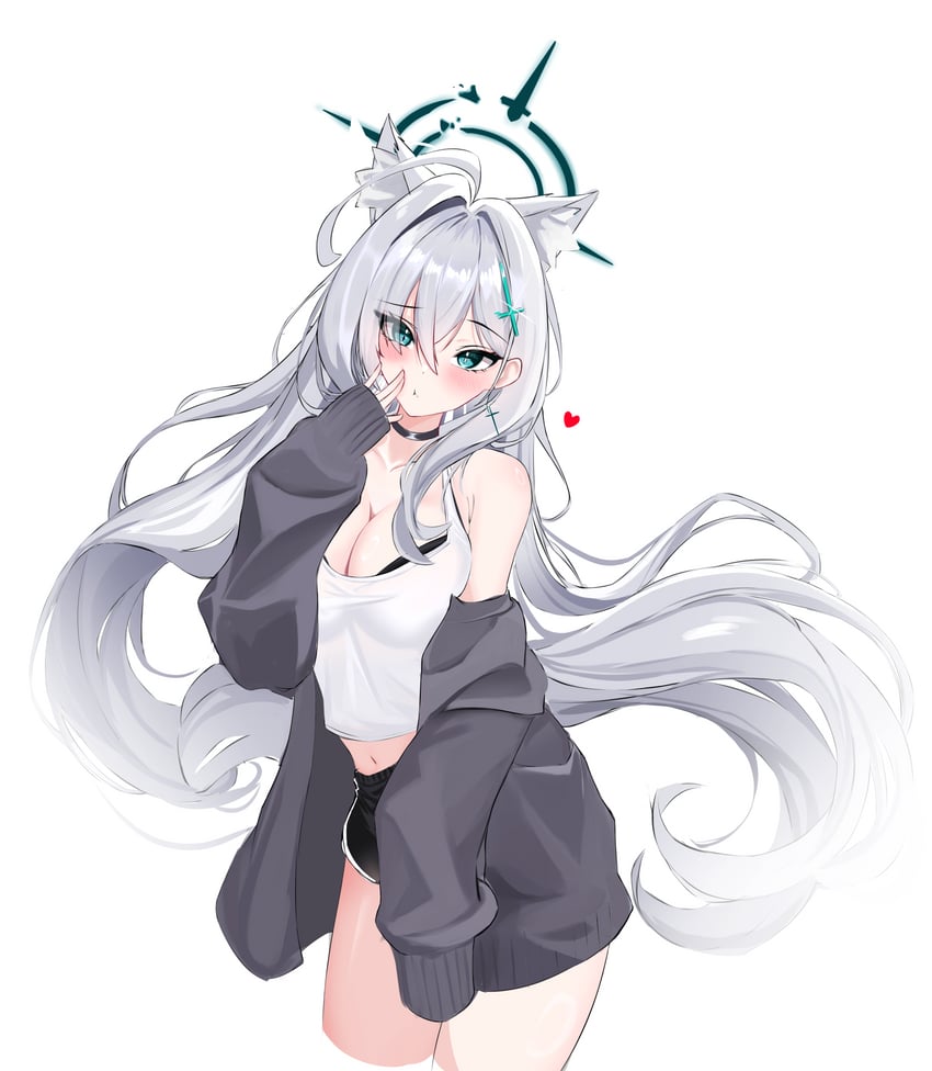 shiroko and shiroko terror (blue archive) drawn by wgff4824