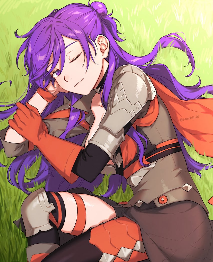 female shez (fire emblem and 2 more) drawn by shamu_(peach11_01)