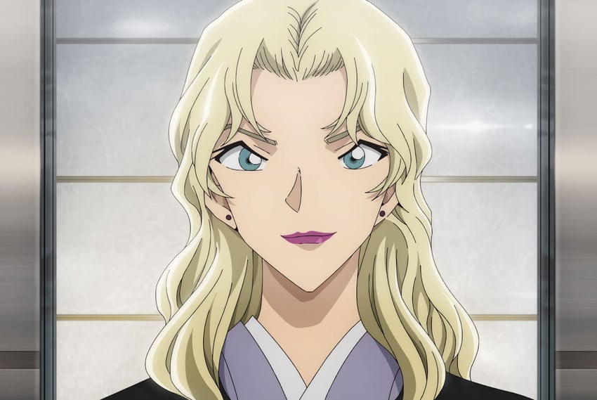 vermouth (meitantei conan and 1 more) drawn by aoyama_goushou