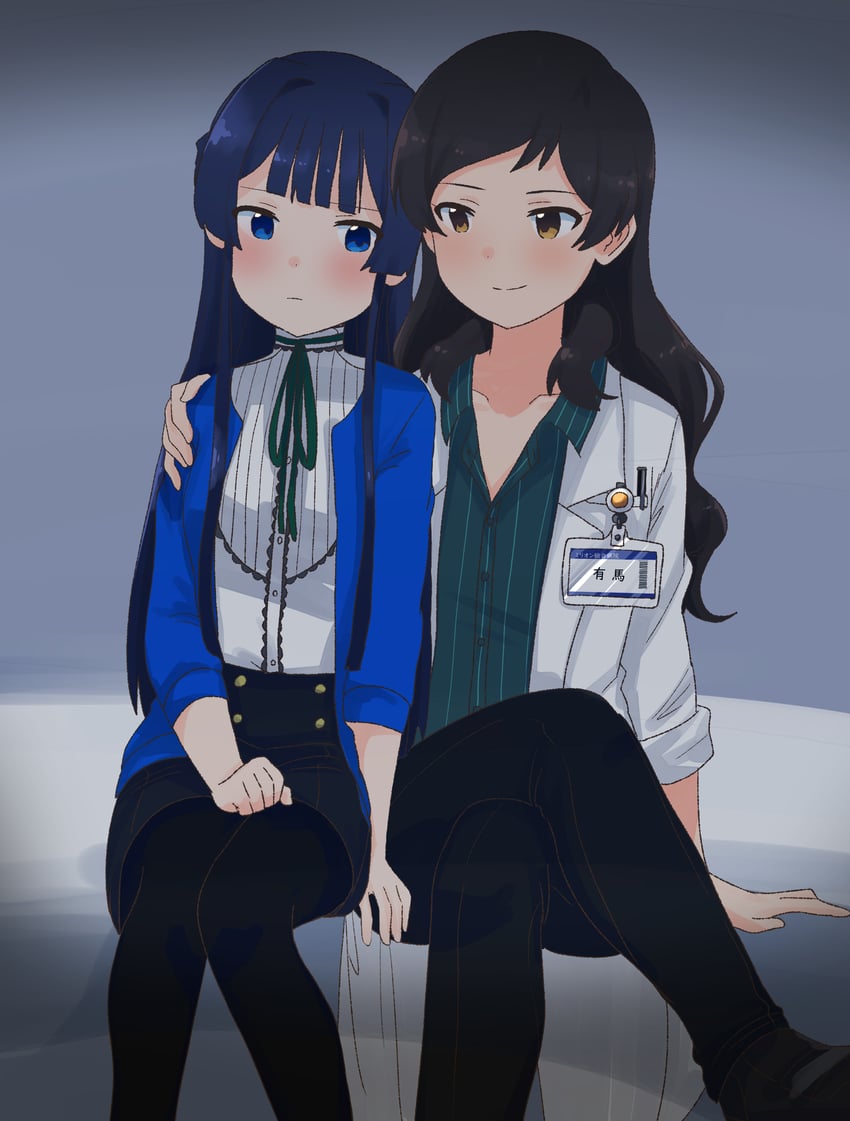 kitazawa shiho and mogami shizuka (idolmaster and 2 more) drawn by hutaba