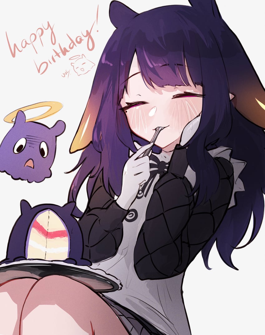 ninomae ina'nis and takodachi (hololive and 1 more) drawn by uve