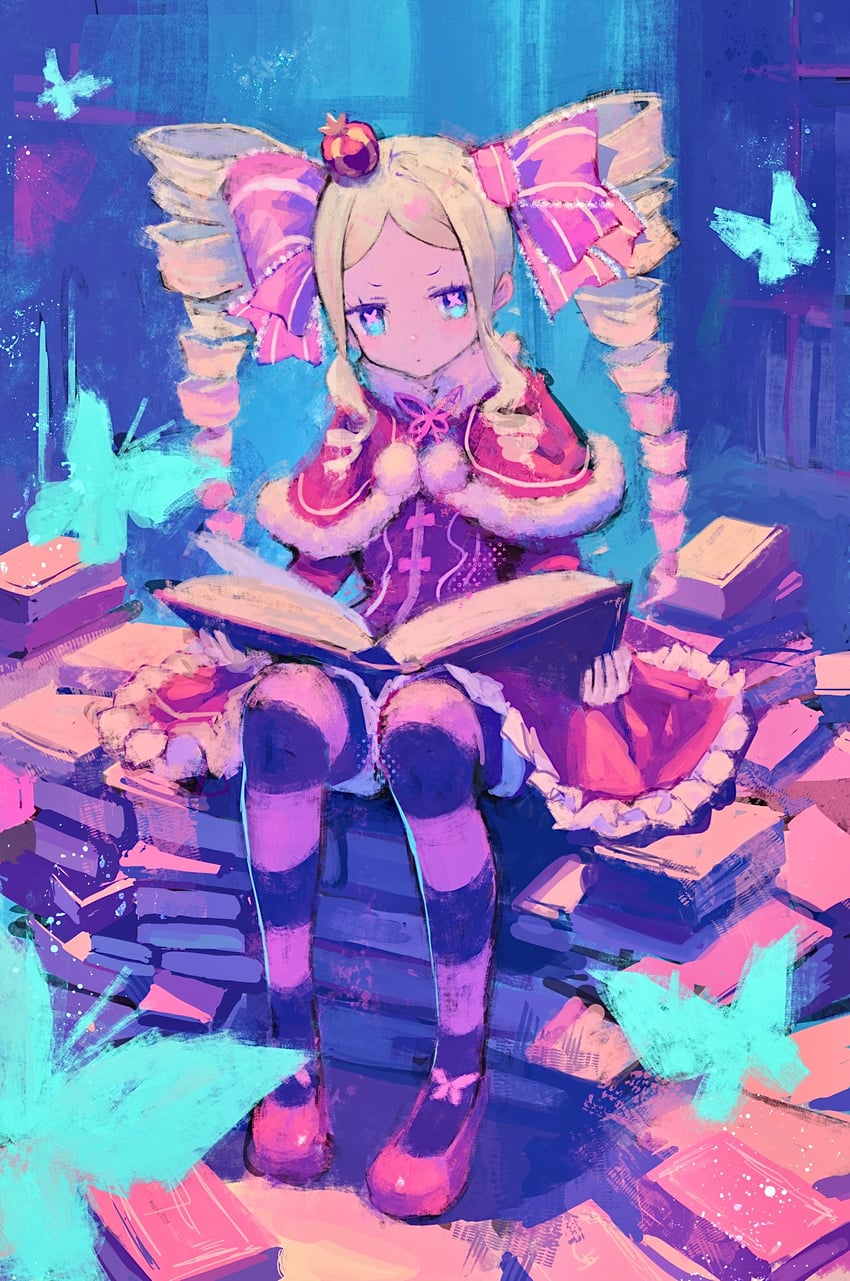 beatrice (re:zero kara hajimeru isekai seikatsu) drawn by fuyumurasaki