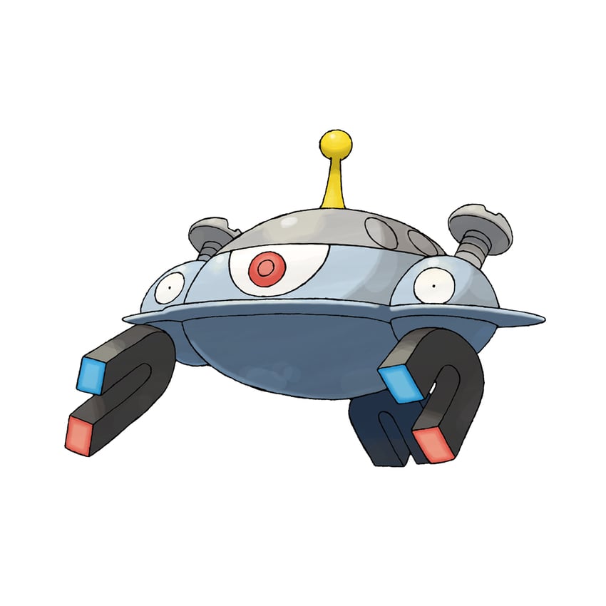 magnezone (pokemon and 1 more) drawn by sugimori_ken