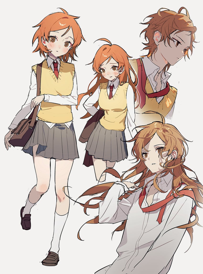 maeda yuki and utsuro (danganronpa and 3 more) drawn by bsgkstnals03