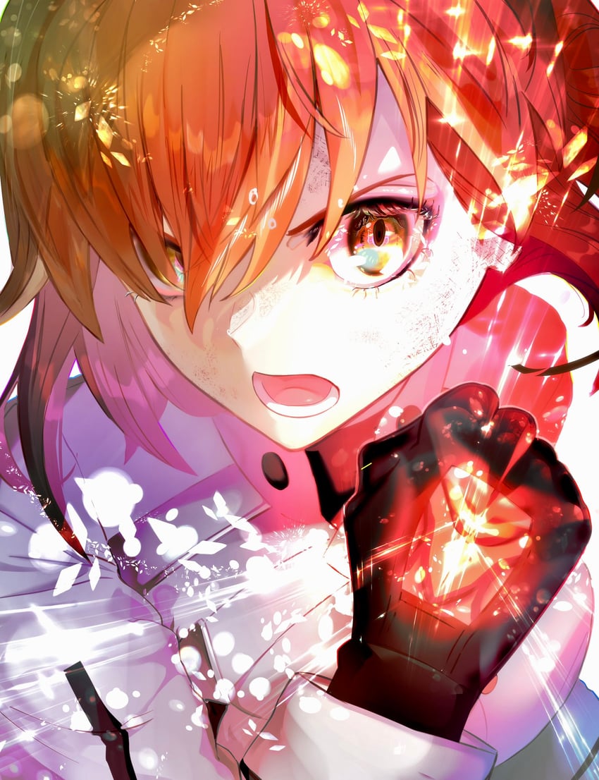 fujimaru ritsuka (fate and 1 more) drawn by iris_(tb33064667)