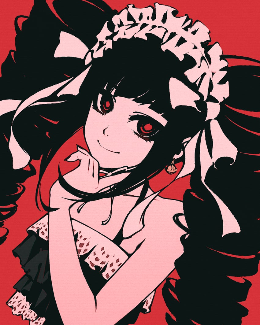 celestia ludenberg (danganronpa and 1 more) drawn by moshimoshibe