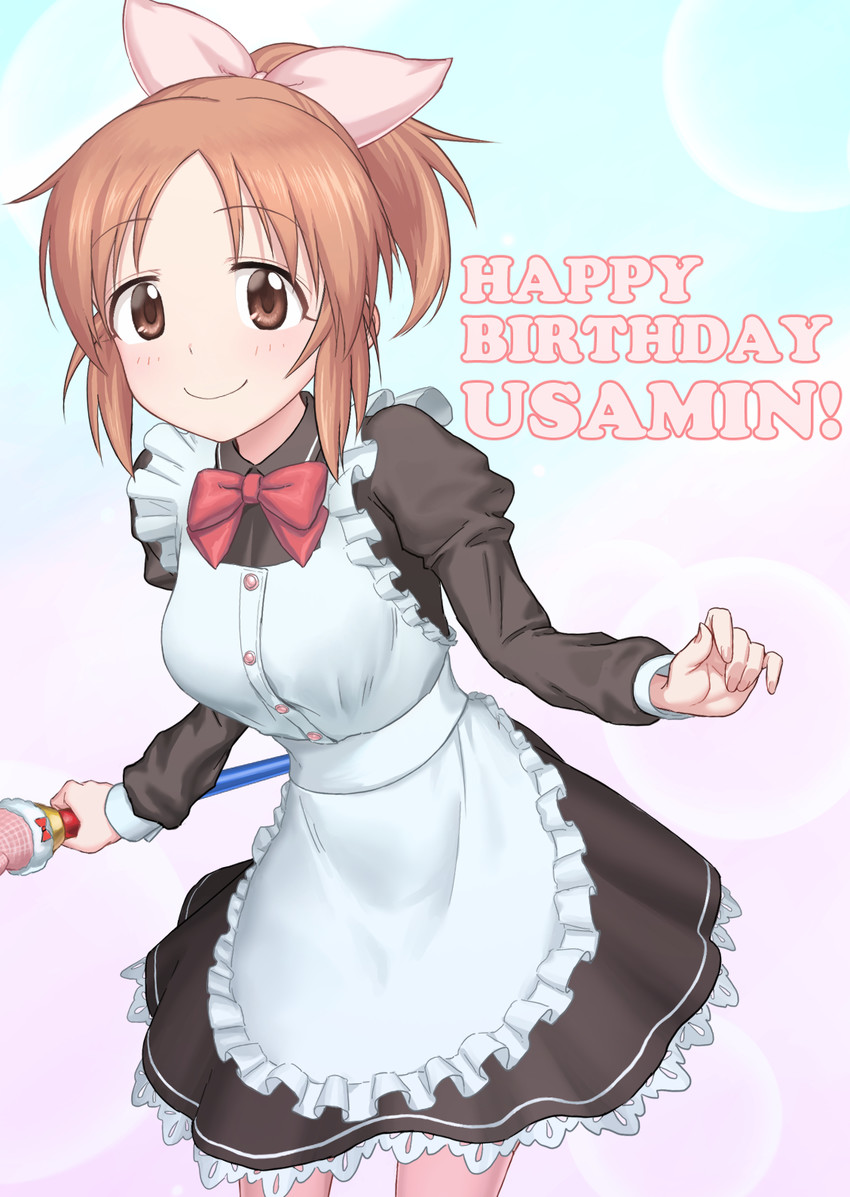 abe nana (idolmaster and 1 more) drawn by moser