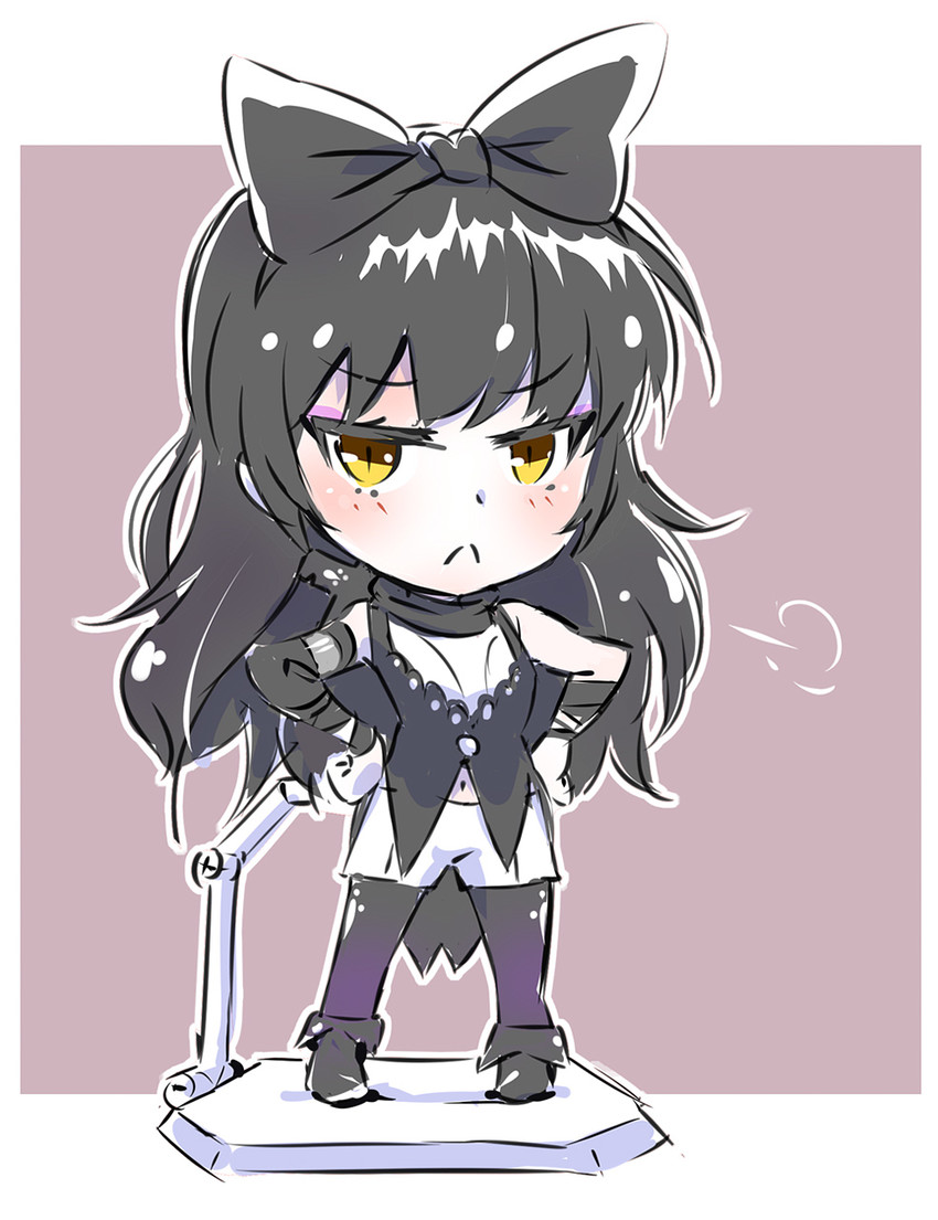 blake belladonna (rwby and 1 more) drawn by iesupa
