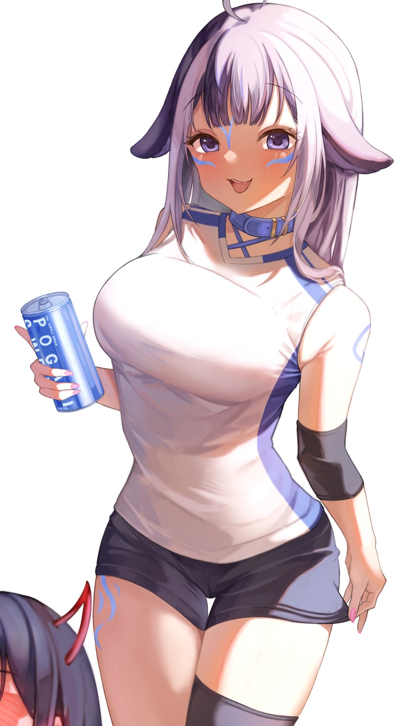 shylily and akuma nihmune (indie virtual youtuber) drawn by nannachu7