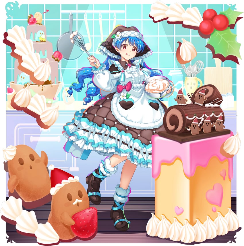 haniyasushin keiki (touhou and 1 more) drawn by rotte_(1109)