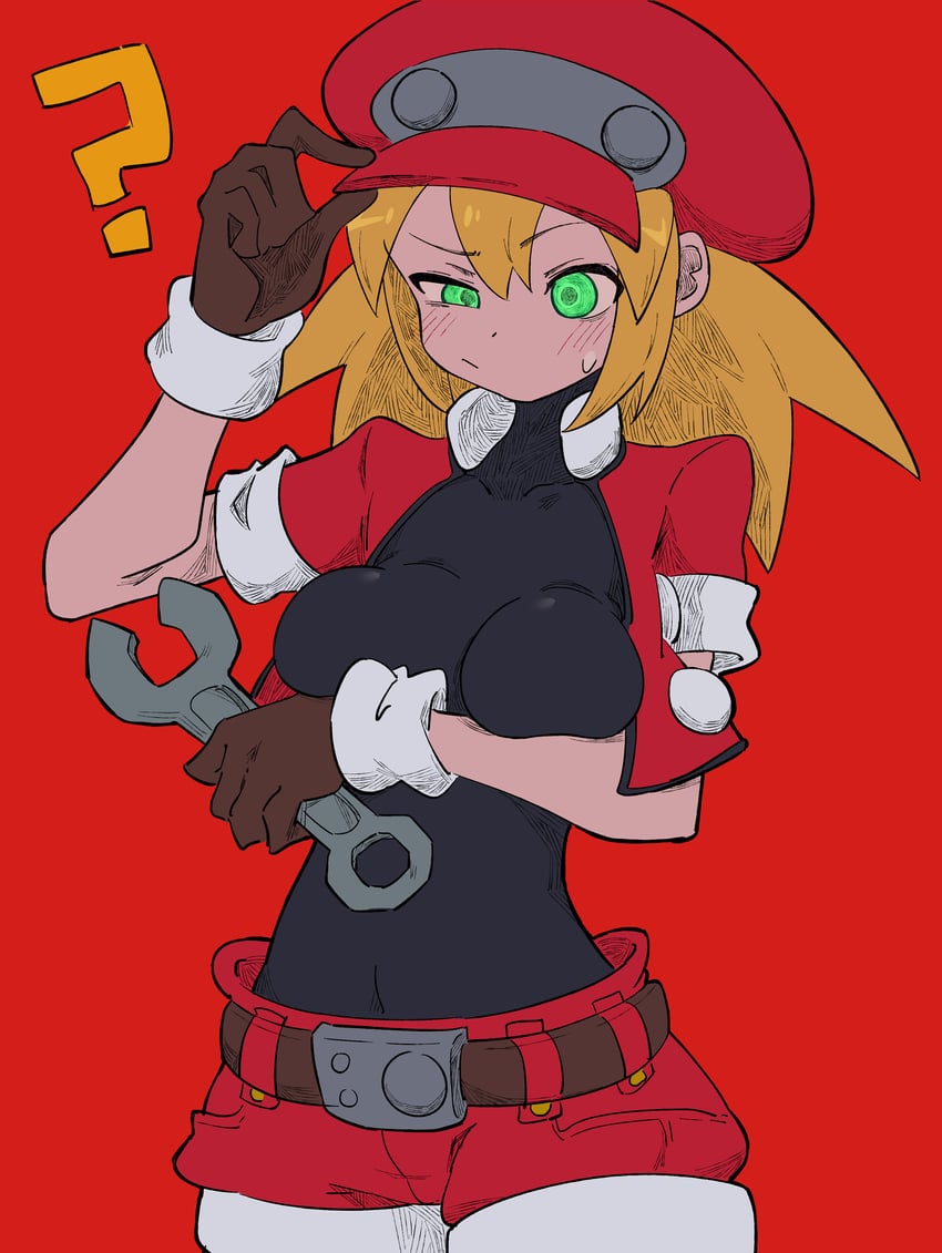 roll caskett (mega man and 1 more) drawn by buzzlyears