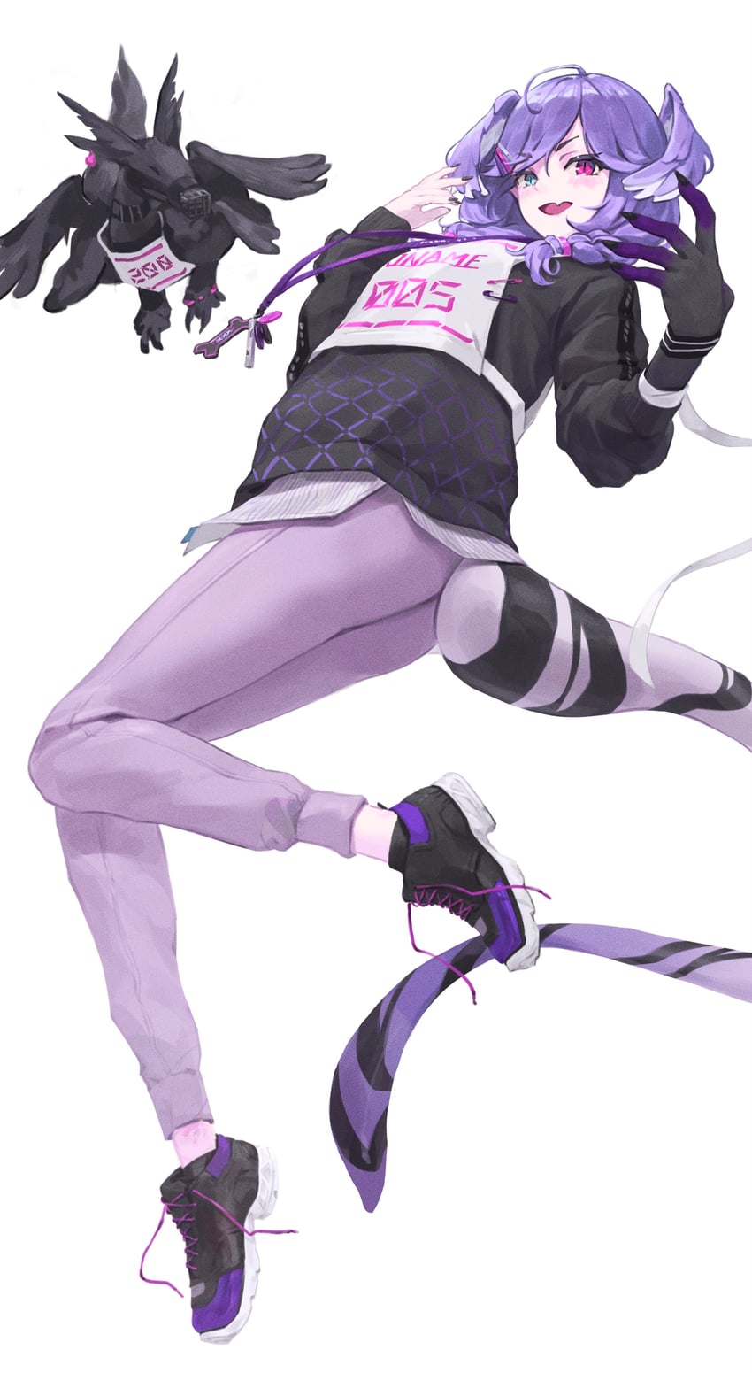 selen tatsuki and ember (nijisanji and 1 more) drawn by kanoe_(tatsukanoe)