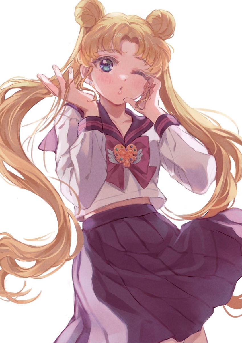tsukino usagi (bishoujo senshi sailor moon and 1 more) drawn by meguru_(dagmin)