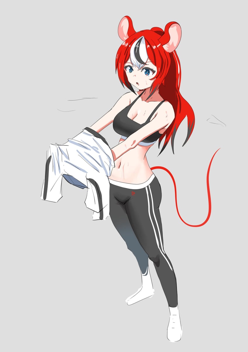 hakos baelz (hololive and 1 more) drawn by angelchama