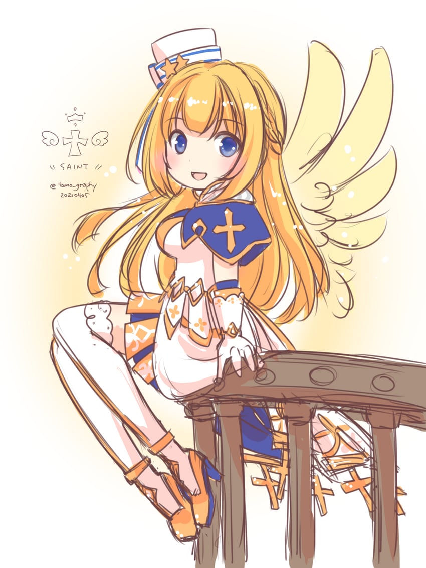 saint (ragnarok online and 1 more) drawn by tomo-graphy