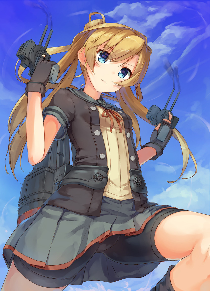 abukuma and abukuma kai ni (kantai collection) drawn by ruma_imaginary