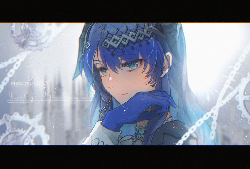 mostima (arknights and 1 more) drawn by mxd_taolifly