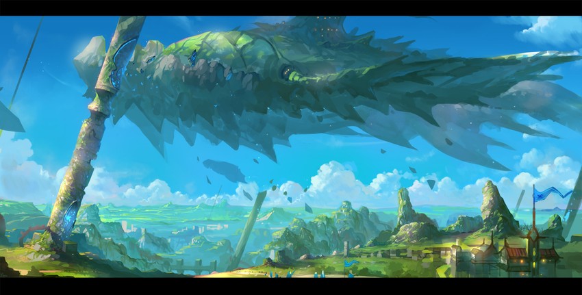 pixiv fantasia and 1 more drawn by fom_(lifotai)