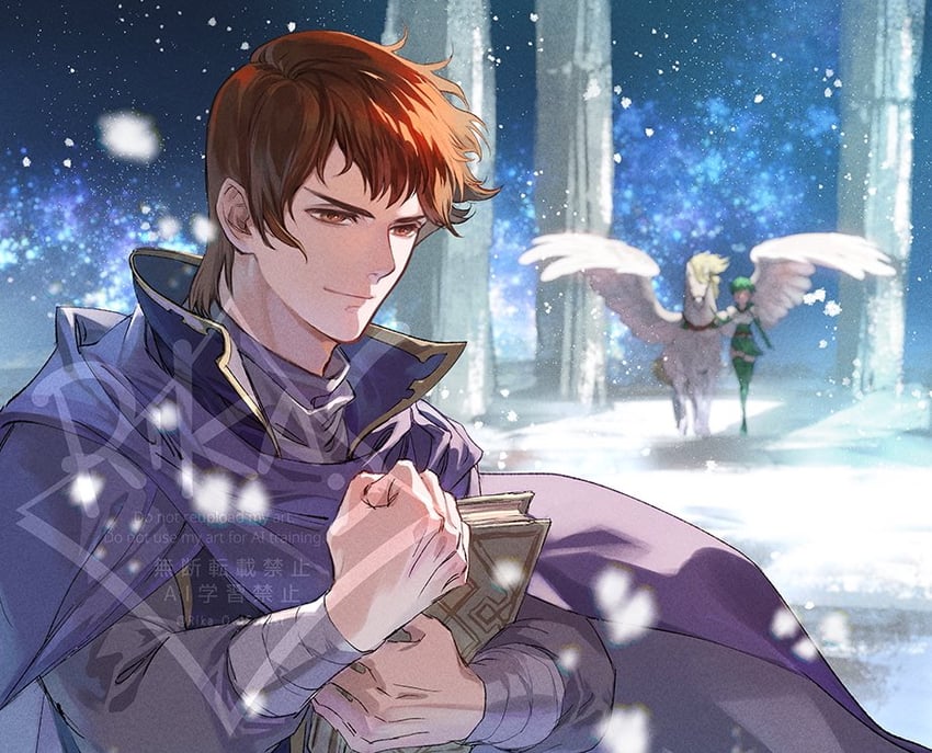 hermina and hawk (fire emblem and 1 more) drawn by suzuki_rika