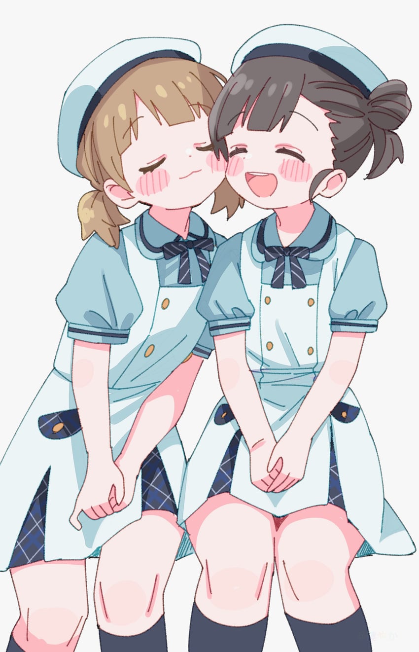 suou momoko and nakatani iku (idolmaster and 2 more) drawn by sukoyaka_(100hituzi)