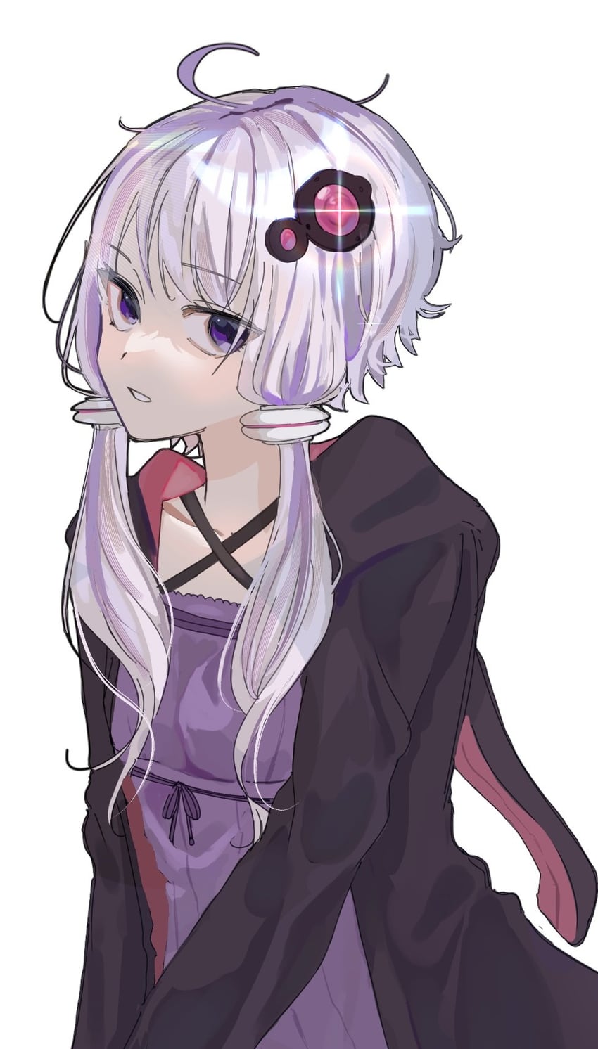 yuzuki yukari (vocaloid and 1 more) drawn by yagi_nagi