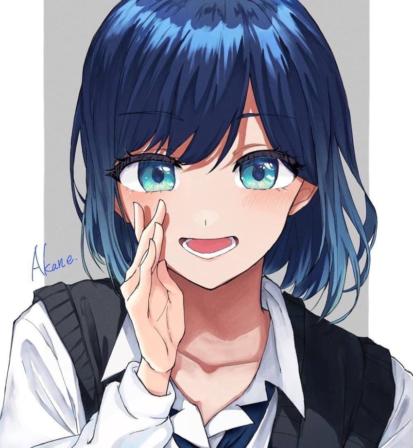 kurokawa akane (oshi no ko) drawn by goriland_inuta
