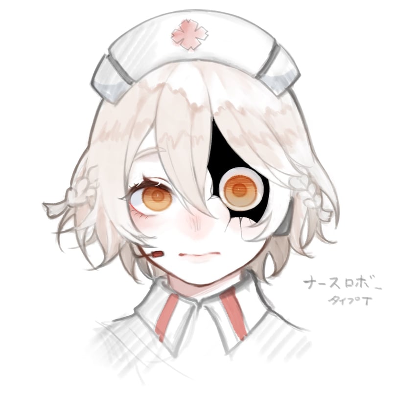 nurse robot type t (utau) drawn by rivya_96