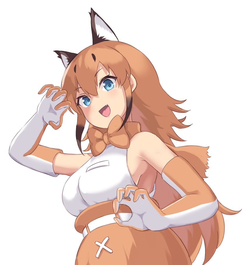 caracal (kemono friends and 1 more) drawn by sawara_noa