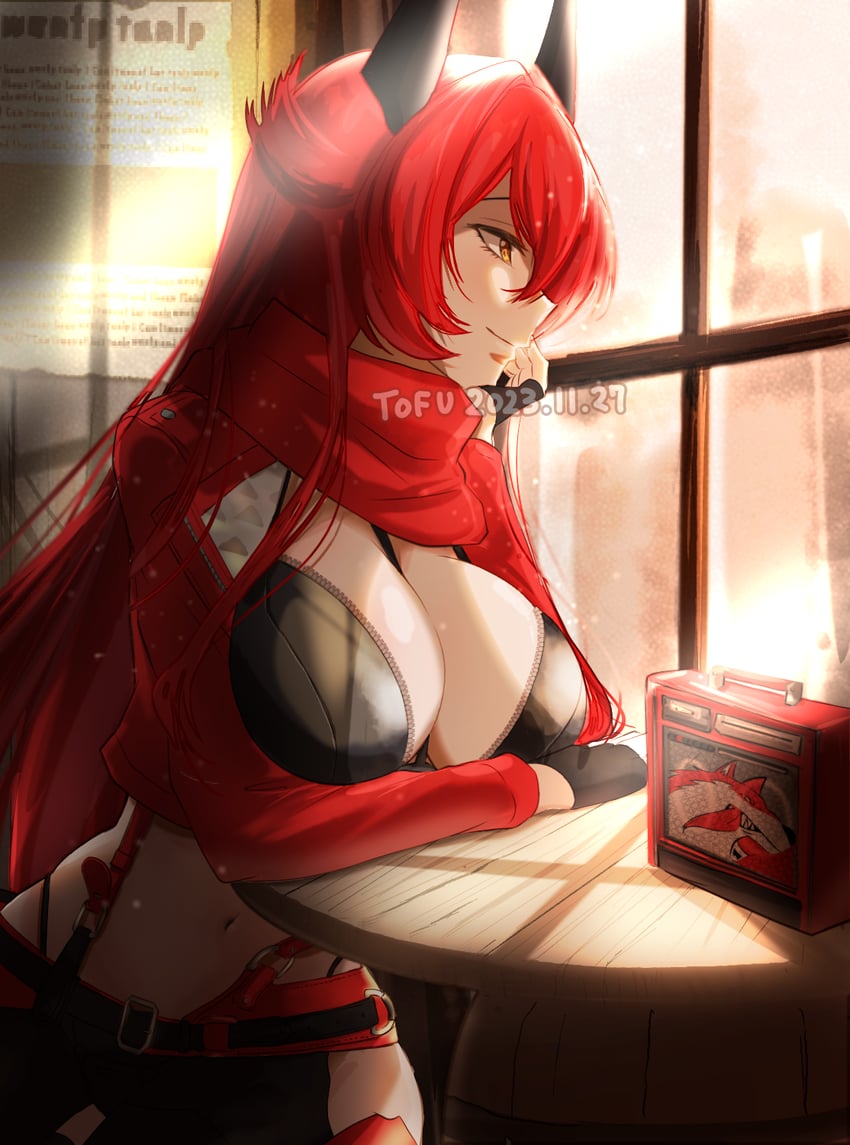 red hood (goddess of victory: nikke) drawn by silken_tofu