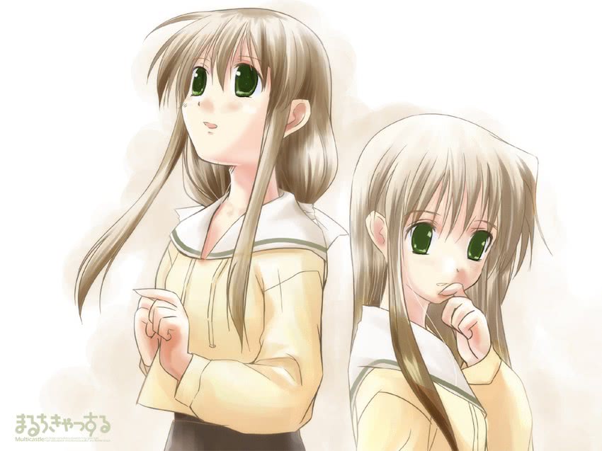 shirogane souju and shirogane sara (futakoi) drawn by yuunagi_rin