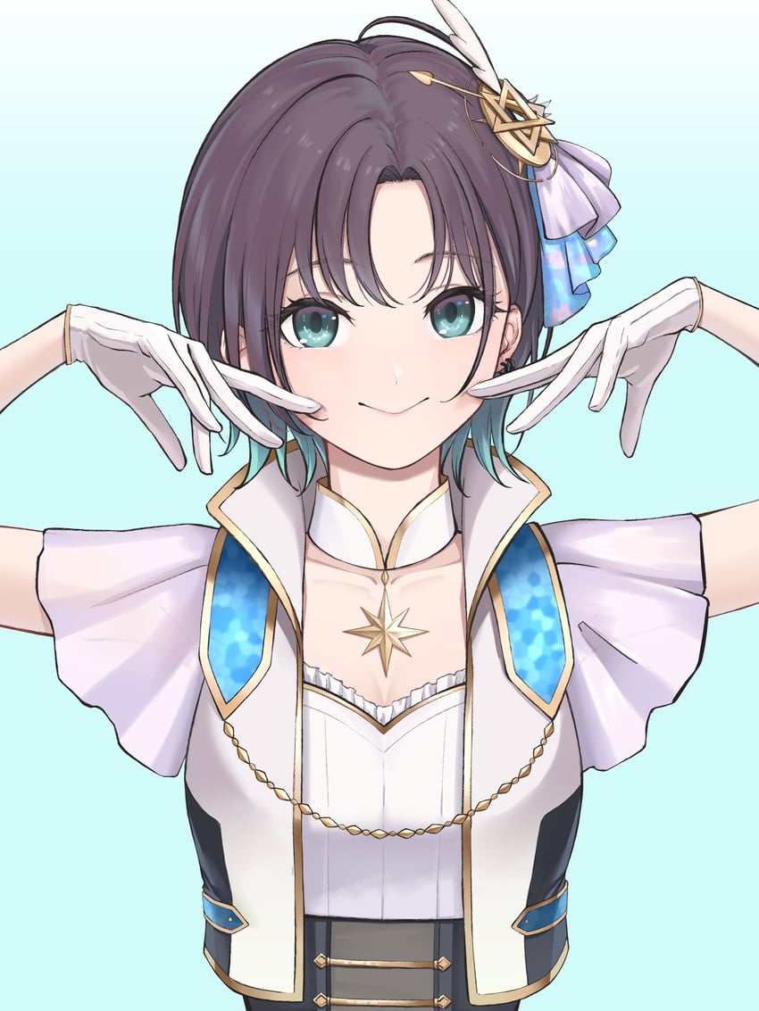 asakura toru (idolmaster and 1 more) drawn by sjuno