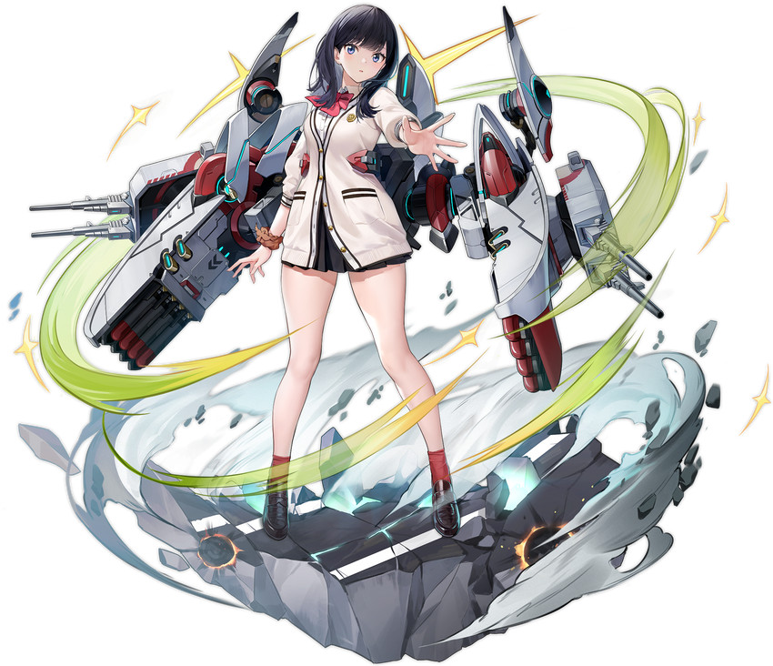 takarada rikka (azur lane and 2 more) drawn by kurumi_(recycllamo)