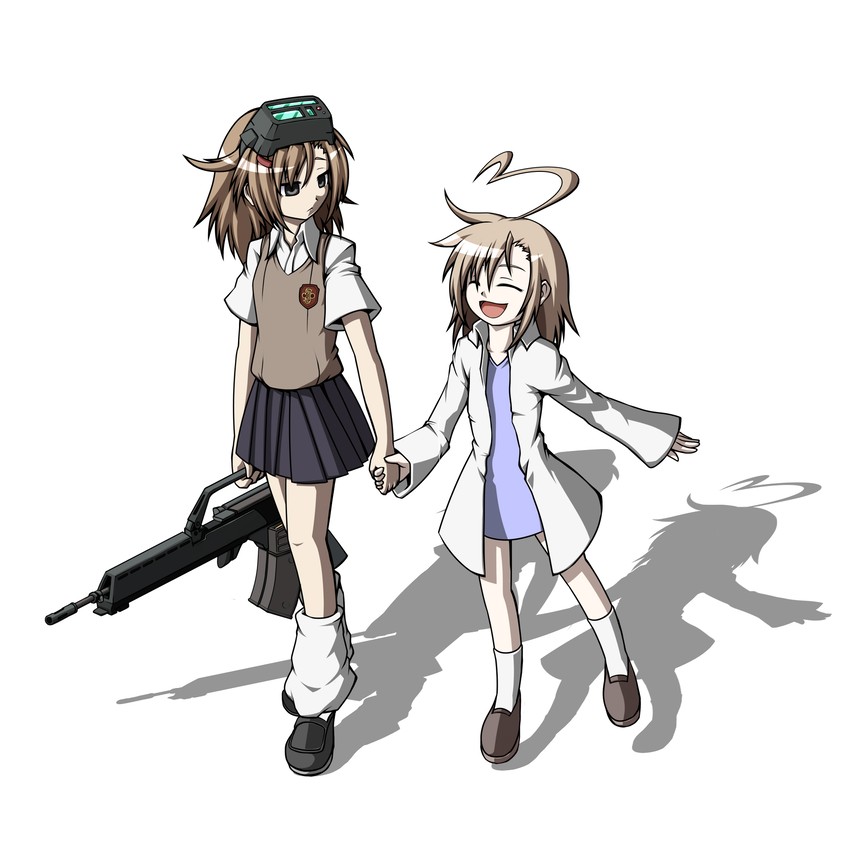 last order and misaka imouto (toaru majutsu no index and 1 more) drawn by naginami