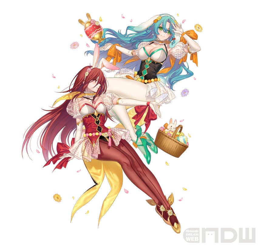 cordelia and chloe (fire emblem and 2 more) drawn by kippu