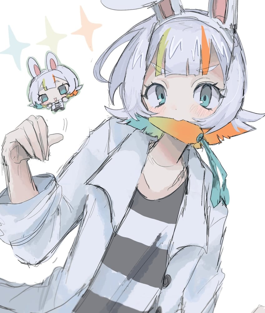 nira-chan (zutto mayonaka de ii no ni and 1 more) drawn by ztzt_onegai4649