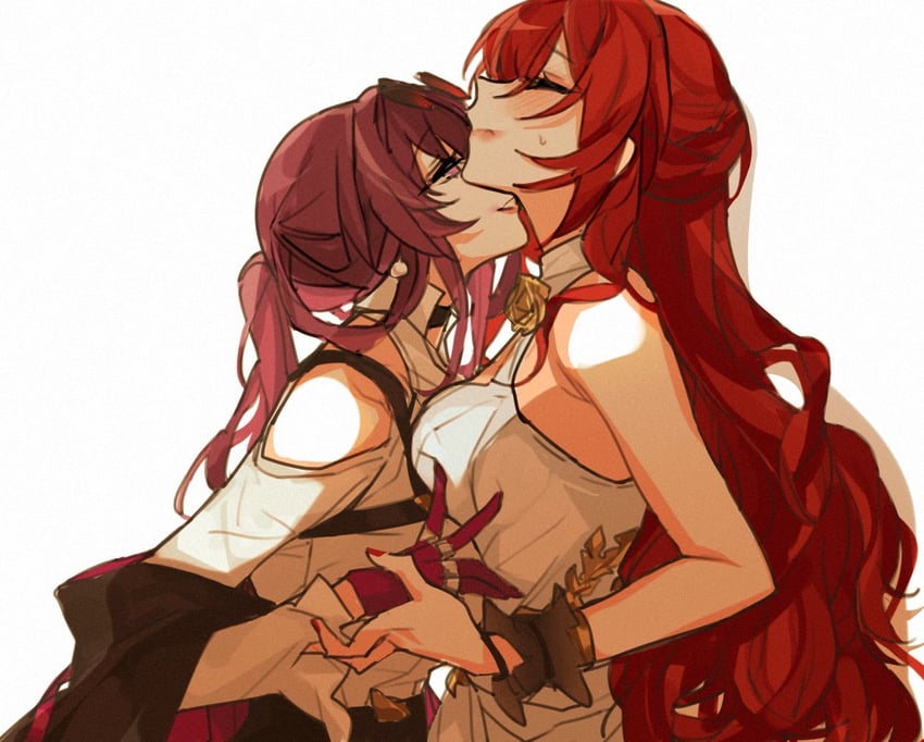 kafka and himeko (honkai and 1 more) drawn by rekka