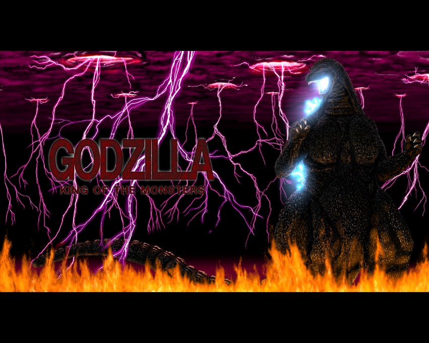 godzilla (godzilla) drawn by hisshamaru